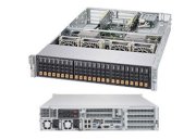 Server Supermicro SuperServer 2028U-TN24R4T+ (SYS-2028U-TN24R4T+) E5-2609 v3 (Intel Xeon E5-2609 v3 1.90GHz, RAM 8GB, PS 1600W, Không kèm ổ cứng)