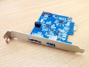 Card PCI-E to USB3.0+Esata+SataIII 6G/s