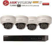 Bộ 4 camera quan sát HD - IP HIKVISION HIK - IPT04
