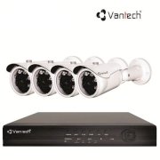 Bộ 4 camera quan sát HD - IP VANTECH VP-IPC4