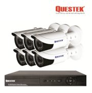 Bộ 6 camera quan sát HD - IP hãng QUESTEK QTX-IPC6