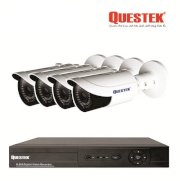 Bộ 4 camera quan sát HD - IP hãng QUESTEK QTX-IPC4