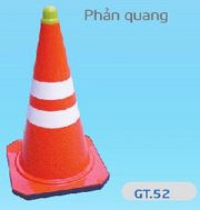 Cọc giao thông nhỏ phản quang (2 sọc) P26189