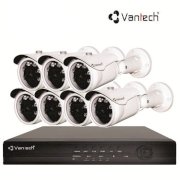 Bộ 7 camera quan sát HD - IP VANTECH VP-IPC7