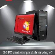 Desktop The H business (Intel Core i3-4160 3.6Ghz, Ram 4GB, HDD 500GB, VGA Onboard, Windows 7 Professional, Không kèm màn hình)