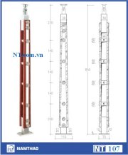 Trụ lan can Inox Nam Thao NT 107