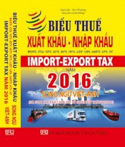 Biểu Thuế 2016 - Biểu Thuế Xuất Nhập Khẩu 2016