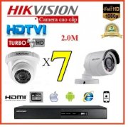 Bộ 7 camera Hkvision 1080P HIK56DIR2M-7 (2.0MP )