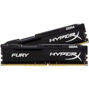 RAM KINGSTON HYPER-X FURY - BLACK - DDR4 - 16GB - Bus 2400MHz - PC 4 24000 (HX424C15FBK2/16)