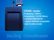 Đầu đọc thẻ RFID 125 Khz kết nối cổng RS232 (COM) CR206T
