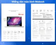 Miếng dán màn hình HD cho MacBook 12″