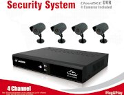 Bộ 4 camera Jovision 600TVL và 1 DVR 4 kênh H264