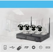 Trọn bộ camera Hiseeu và đầu thu Wifi VDCR04