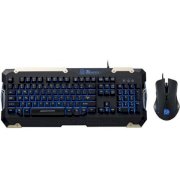 Bộ Bàn Phím Chuột Có Dây Tt eSports COMMANDER KB-CMC-PLBLUS-01