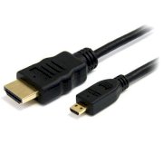 Cáp Micro HDMI to HDMI dài 1.8m kết nối điện thoại máy ảnh với tivi HDMI