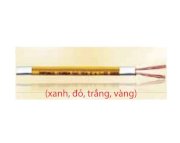 Cáp dây đôi mềm ruột đồng cách điện PVC 2x24T