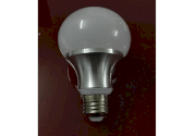Đèn led Bulb tròn vỏ nhựa đế nhôm 5W