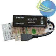 Bộ Fax Modem Lenovo 56K External USB Modem, FRU 43R1786 ASM PN 43R1815