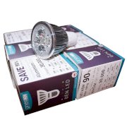 Đèn led chiếu điểm thân nhôm Gnesco E14 4W (Trắng)