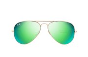 Kính mát Ray-Ban Aviator tráng gương xanh lá RB 3025-112/19