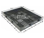 Pallet nhựa xuất khẩu N4-4840SL (1220x1016x120mm)