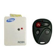 Bộ công tắc điều khiển từ xa cho máng đèn sóng RF TPE RC5H + Remote RF 4 nút màu đen R1.1