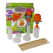 Bộ khuôn cắt trái cây Popchef (Trắng phối cam)