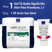 Tã quần người lớn Abri-Flex Premium L1 + Tặng 1 Tuýp Active Gel 20ml