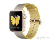 Đồng hồ thông minh Apple Watch Series 2 Sport 38mm Gold Aluminum Case with Yellow/Light Gray Woven Nylon