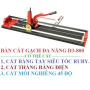 Máy cắt gạch đa năng bằng tay, điện Ryobi D3-800