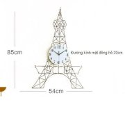 Đồng hồ treo tường tháp paris - DH38