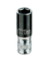 Đầu tuýp ngắn 6 góc 7mm 1/4" Unaite 41607