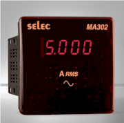 Đồng hồ đo dòng điện AC gián tiếp qua CT Selec MA302