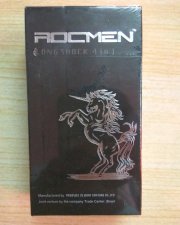 Bao cao su Gân gai kéo dài thời gian 4in1 Rocmen Hộp 12 Cái