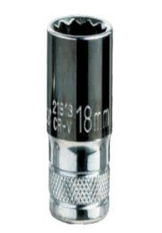 Đầu tuýp ngắn 12 góc 12mm 1/2" Unaite 21812