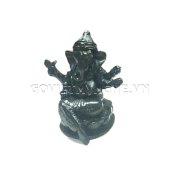 Tượng đá thần voi Ganesha (Đá đen)