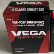 Ắc quy khởi động VEGA 40B19R/NS40Z - 12V 35Ah