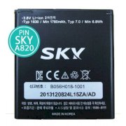 Pin Sky A820 BAT-7100M dung lượng 1780mAh