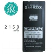 Pin Sky A870 BAT-7600M dung lượng 2150mAh