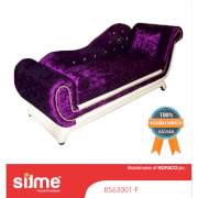 Sofa thư giãn relax sofa giường Sitme vải màu tím than