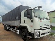 Xe tải Isuzu FVM34T 6x2 thùng ngắn 9.7m