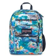 Jansport Big Student Backpack Multi Wet Sloth