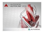 Phần mềm AutoCAD LT 2016 Commercial New SLM (057H1-R25111-1001)