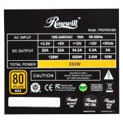 Nguồn Rosewill Gaming PHOTON – 650W