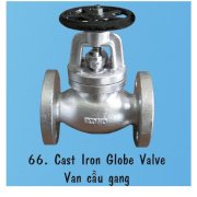 Van cầu gang JIS10K IKONO GLB-CTI-STM DN50