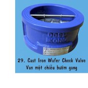 Van một chiều bướm gang IKONO DN50