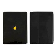 Bao da iPad 2/3/4 logo hình trái táo (Đen)