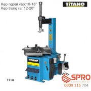 Máy ép mở vỏ xe tay ga, xe ô tô của Italy Titano T118