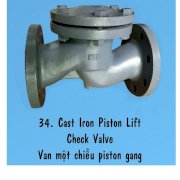 Van Một Chiều Piston Gang chuẩn PN16 IKONO CKS-CTI-10k DN 150