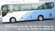 Xe bus Thaco TB82S (29 chổ,34 chổ) - Đời mới 2017
